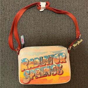 StoryBook Radiator Springs Crossbody Bag - Red and Cream